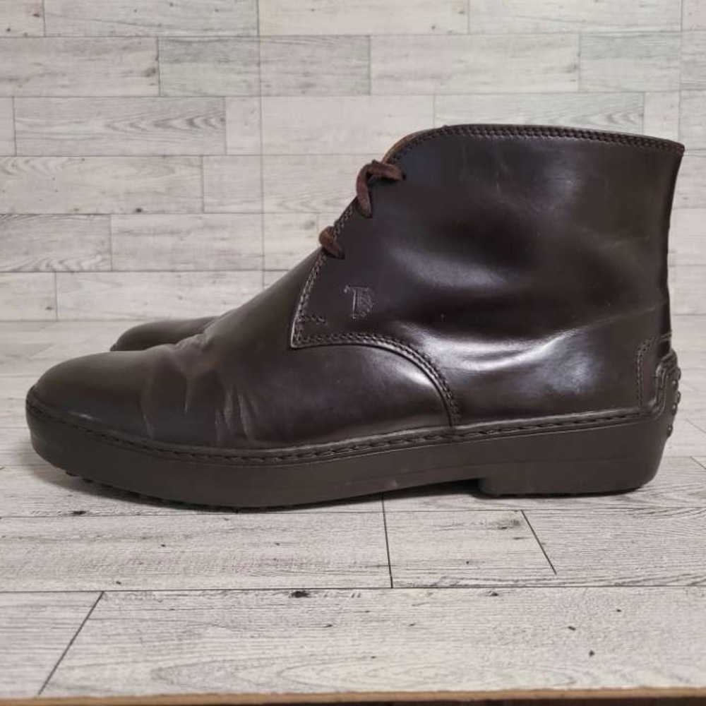 Tod's Dark Brown Ankle Boots